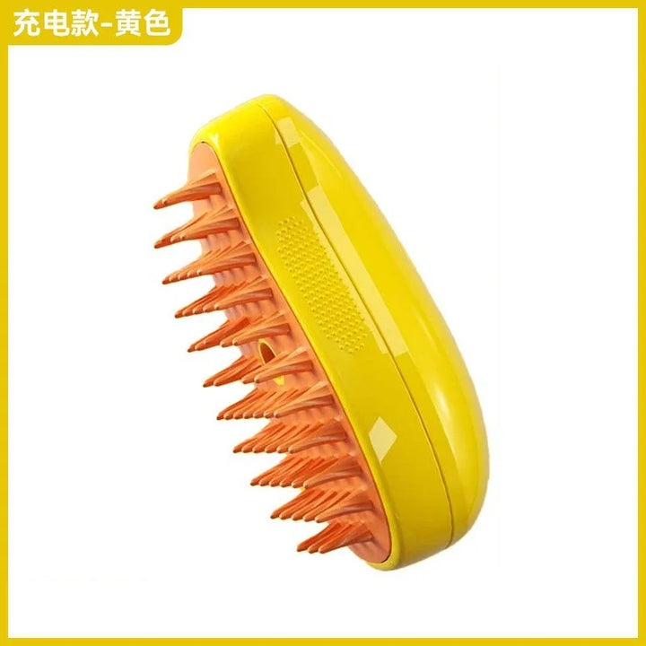 3-in-1 Electric Pet Steam Brush, Sprayer & Massage Comb