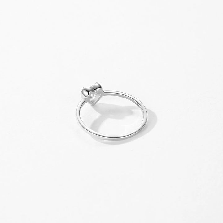 Romantic Hearts Zirconia Rings For Women