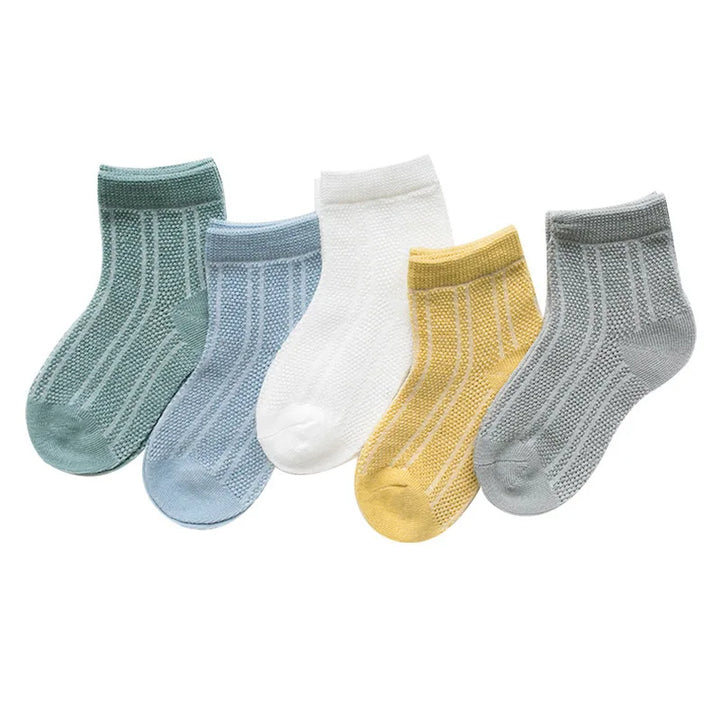 5Pairs/ 0-2Y Infant Baby Socks Baby Socks for Girls