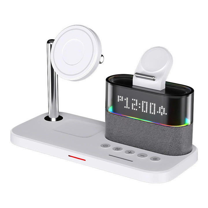 STOENGO 15W 5 in 1 Magnetic Wireless Charger for iPhone iWatch Ultra Air Pods