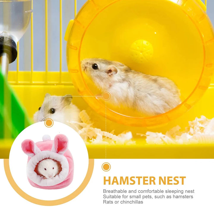 Warm Winter Nest for Small Pets