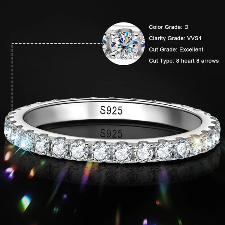 KNOBSPIN Moissanite Wedding Engagement Rings For Women