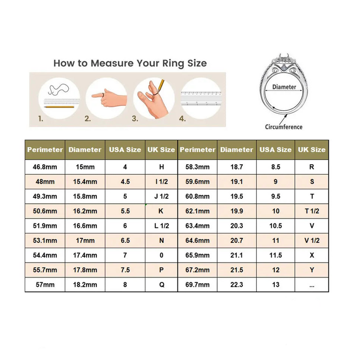 Moissanite Diamond Wedding Rings for Women