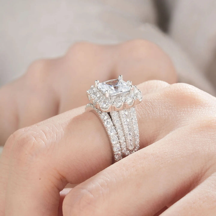 Moissanite Diamond Wedding Rings for Women