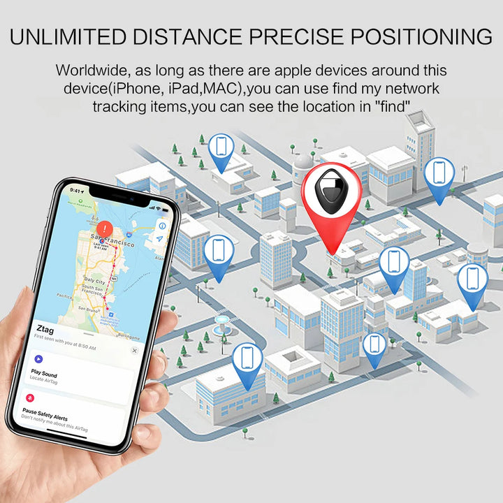 Smart Anti-lost Device for Keys, Pets, Elderly and Children