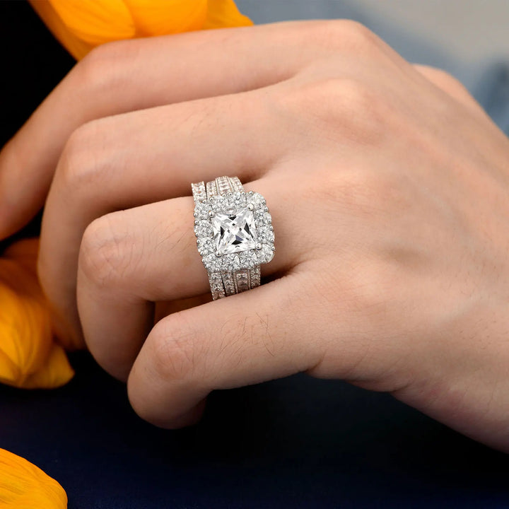 Moissanite Diamond Wedding Rings for Women